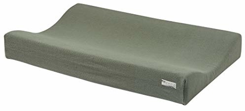 Meyco Meyco 2763032 2-klinowa poszewka na przewijak poszewka na przewijak, dziergana KNIT Forest Green 50 x 70 cm, wielokolorowa