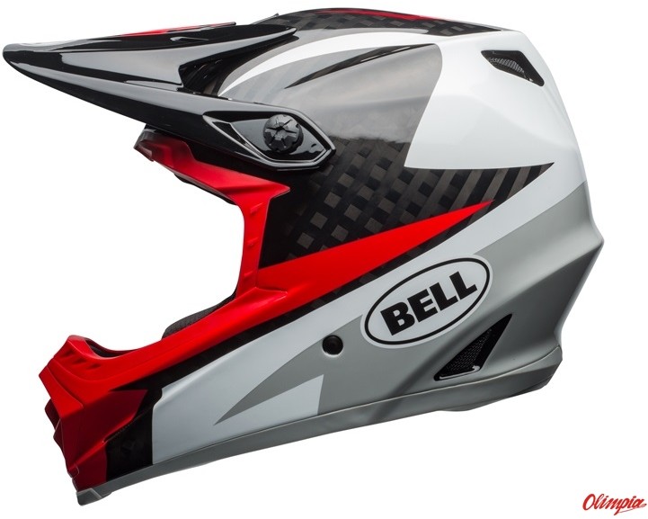 Bell full face FULL-9 gloss white black hibiscus rio BEL-7092485