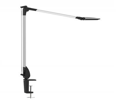 MAUL Lampka LED na biurko MAULoptimus Colour Vario, 10W, ze ściemniaczem, mocowana zaciskiem, srebrna M8206695