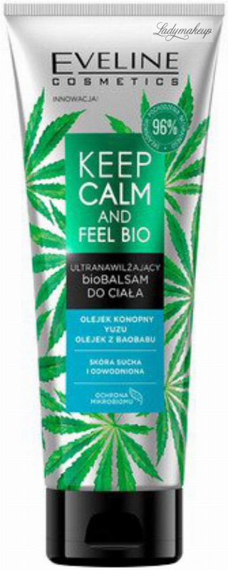 Eveline KEEP CALM AND FEEL BIO - Ultranawilżający biobalsam do ciała - 250 ml EVED204