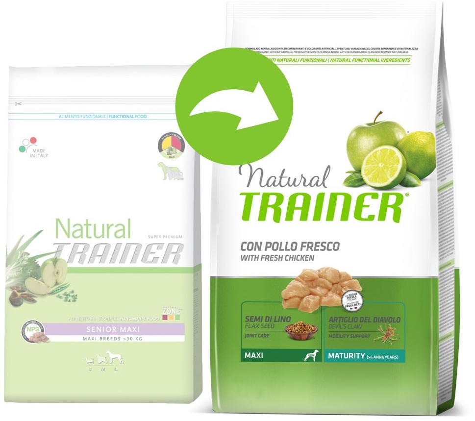 Trainer Natural Senior Maxi 24 kg