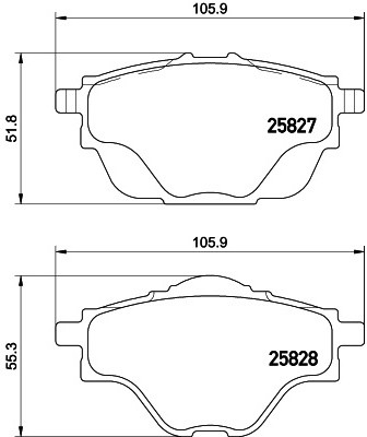 HELLA PAGID - Pagid GmbH) PAGID - Pagid GmbH) 8DB 355 021-001 8DB 355 021-001