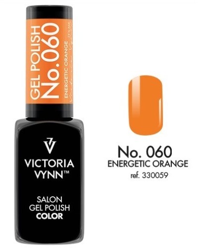 Zdjęcia - Lakier do paznokci NEON Victoria Vynn Lakier Hybrydowy Gel Polish 060 Energetic Orange 8ml 