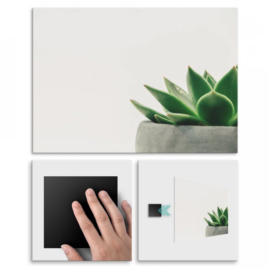 Pix4home Plakat metalowy kwiat M POS-M-01374