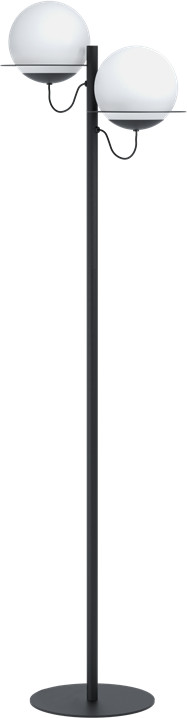 Eglo Sabalete 98366 lampa podłogowa oprawa stojaca 2x40W E27 czarna