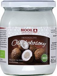 Laboratorium BioOil Olej kokosowy BIO tłoczony na zimno 450 ml