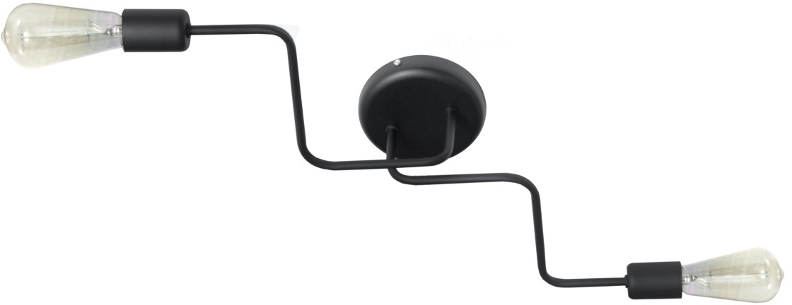 Helam Żyrandol natynkowy TUBE 2xE27/60W/230V