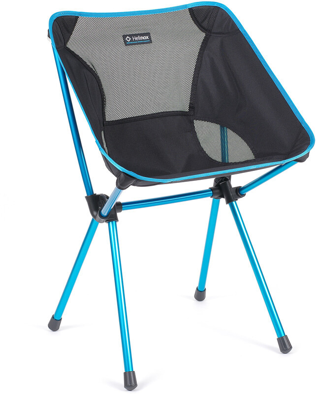 Helinox Helinox Café Chair, czarny/niebieski  2022 Krzesła składane 14351