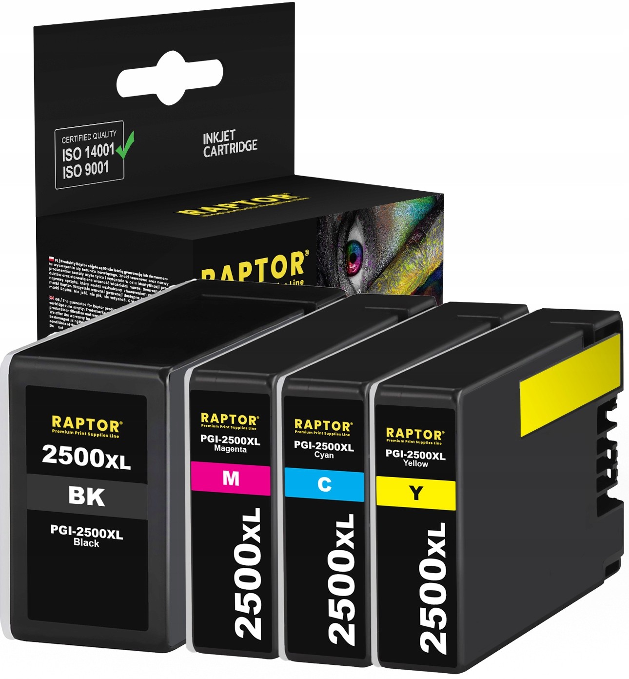 4x Tusz Do Canon PGI-2500XL Maxify iB4050 iB4150