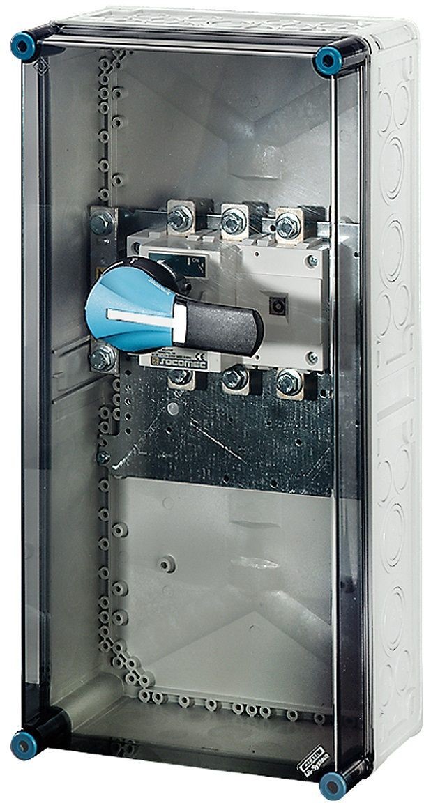 Hensel Hensel Skrzynka rozłącznikowa hermetyczna 250A z zaciskami PE+N IP65 Mi 87455 HPL00147 HPL00147