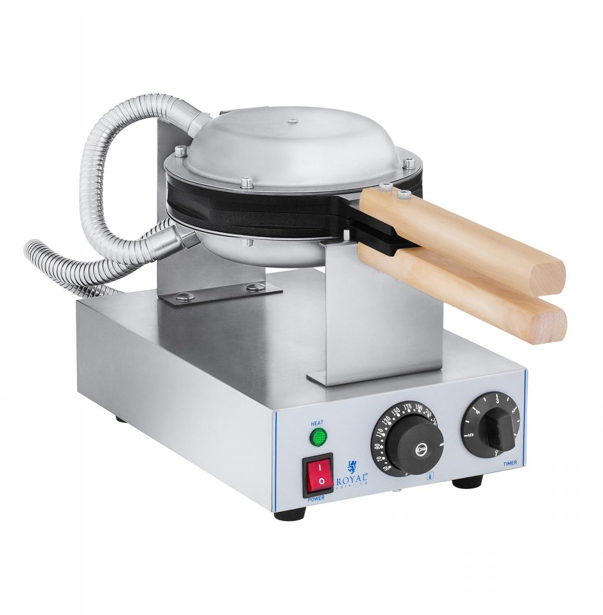 Royal Catering Gofrownica bąbelkowa - 1415 W - bubble waffle 10010732 RCWM-1400-B