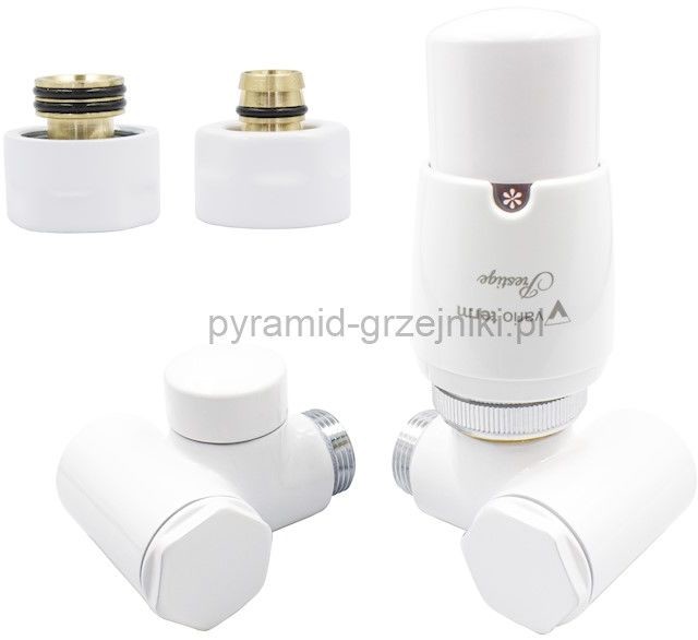 Varioterm Zawór termostatyczny INTEGRA All in One - biały pex 16 mm prawy AIGS0206CFK/P(Pex)
