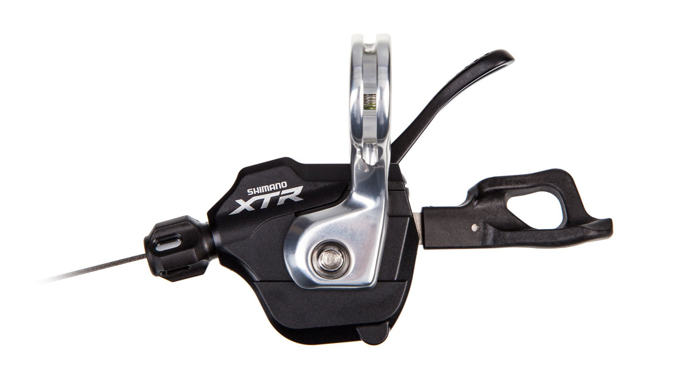 Shimano Manetka XTR SL-M980 czarny-srebrny / Ilość biegów: 3 / Montaż: lewa ISLM980ALBP