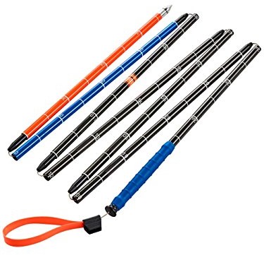 Ortovox dorośli Carbon 280 + PFA sondy, Black, 280 cm 2244100001-990