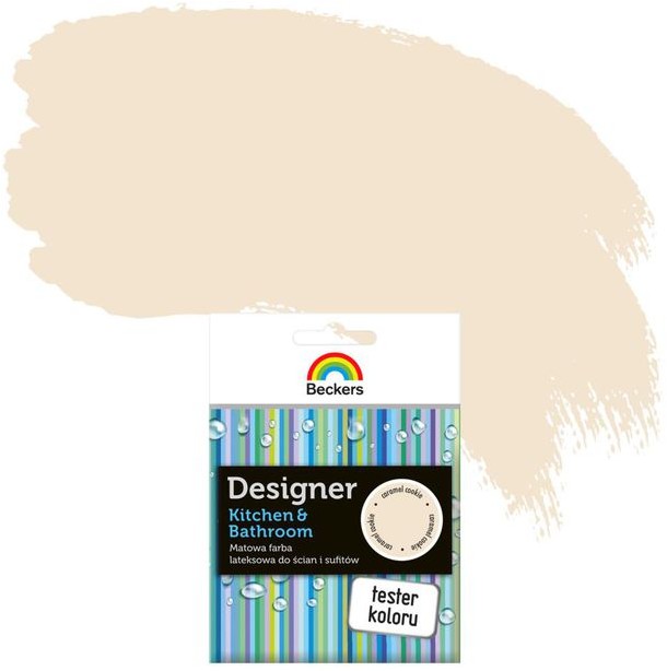 Beckers Tester farby DESIGNER KITCHEN & BATHROOM Caramel cookie