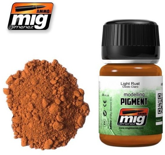 mig Pigment Ammo Mig - Light Rust mig 3006