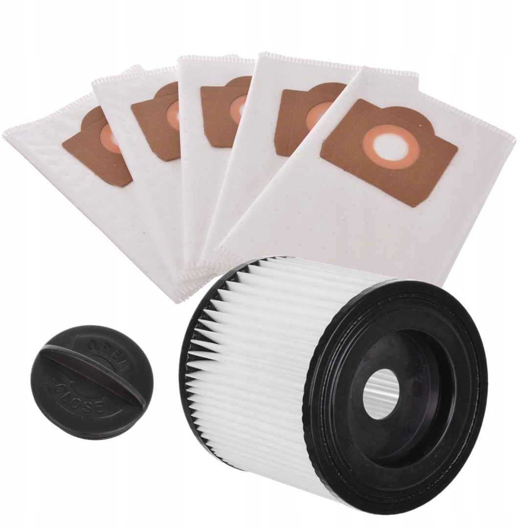 Karcher Worki 5x + Filtr Zmywalny do Nt 27/1 Me Te