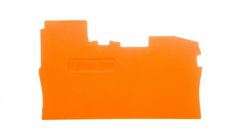 Wago Ścianka końcowa pomarańczowa TOPJOBS 2006-7192 25szt. 2006-7192