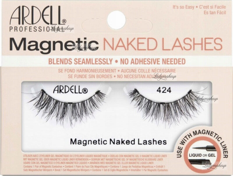 Ardell Magnetic Naked Lashes - Magnetyczne rzęsy na pasku - 424