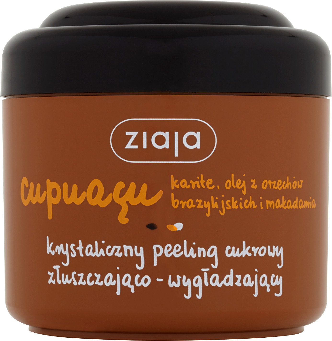 Ziaja Cupuacu krystaliczny peeling cukrowy złuszczająco-wygładzający do ciała, 200 ml