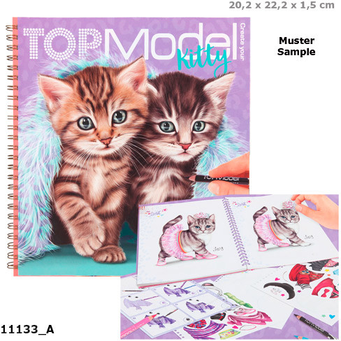 DEPESCHE Szkicownik Kitty TopModel 11133A