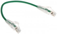 ABCVISION Patchcord RJ45/6/0.2-G-THIN kat6 zielony 0.2m RJ45/6/0.2-G-THIN