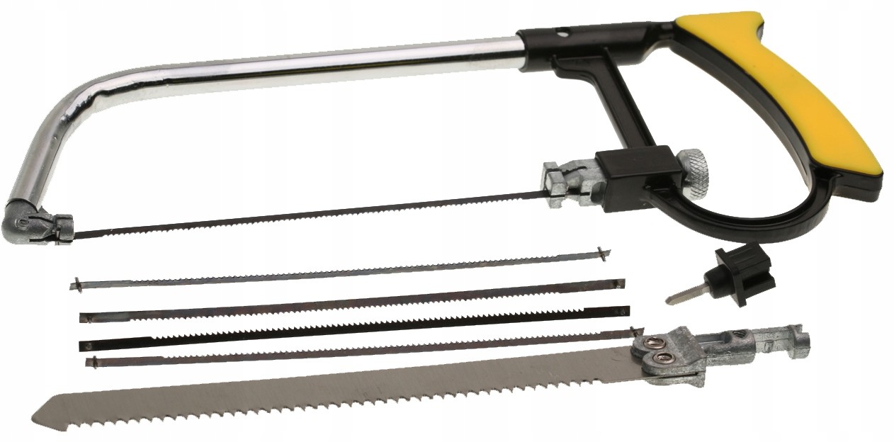 Zestaw Piłka Do Metalu Ramka Brzeszczot 250mm 7szt