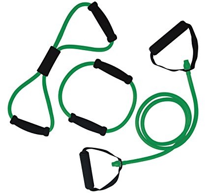 Tunturi Grubość tunturi Tubing zestaw 3 części Medium Pilates Fitness-Tube-ring 14TUSFU162