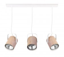 Sigma Flesz lampa wisząca 3-punktowa dąb 31654 31654