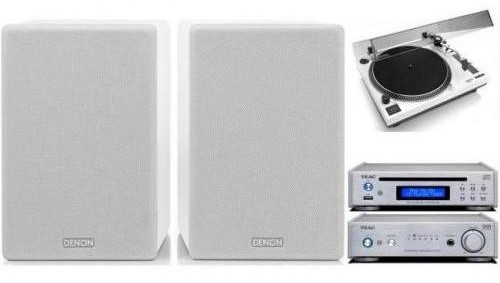 Teac AI-301DA-X s + PD301DAB-X + L-3808 W + DENON SC-N10 białe