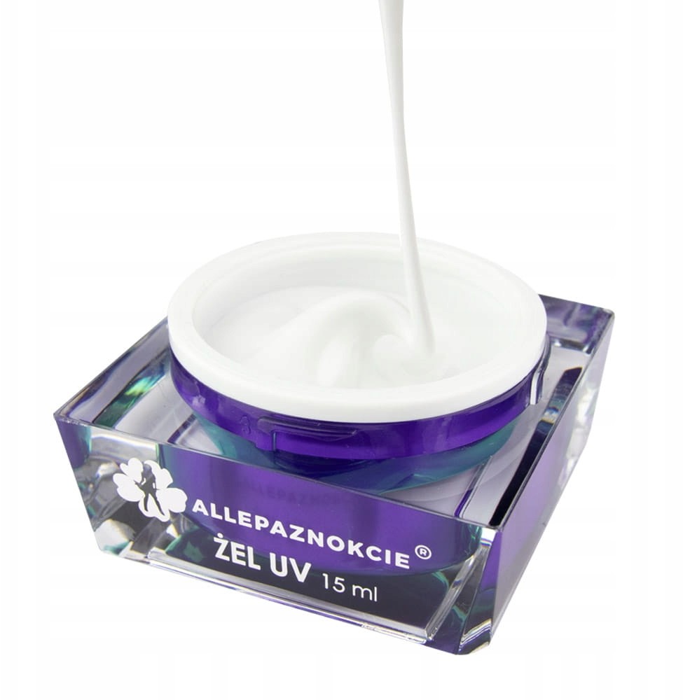 Żel do paznokci budujący Ap Jelly Total White 15ml