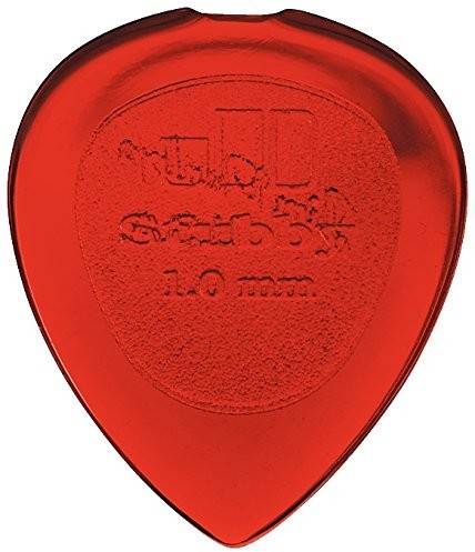 Dunlop DL P 0110 474p1.00 Stubby Jazz Players Pick (6 sztuki) Czerwony 474P1.0