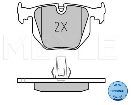 Wulf Gaertner Autoparts Zestaw klocków hamulcowych, hamulce tarczowe Wulf Gaertner Autoparts 025 214 8717