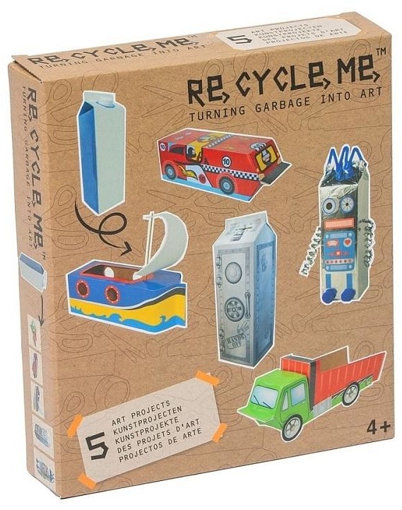 Re-Cycle-Me Zestaw Kreatywny Sejf 5 zabawek