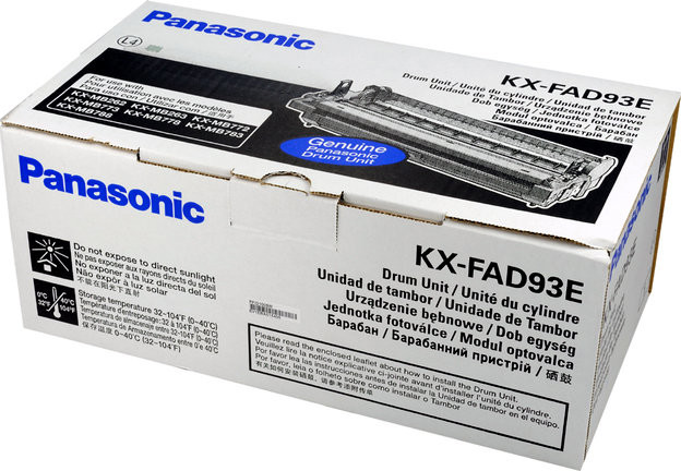 Panasonic Wyprzedaż Oryginał Bęben światłoczuły do faksów KX-MB773 | 6 000 str | czarny black KX-FAD93E_wyp