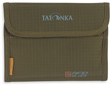 Tatonka portfel Euro Wallet RFID B, zielony 2991_331_10 x 14 x 2 cm, 0.001 Liter