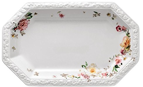 Rosenthal Płytka Maria Pink różowa 10430 407165 12733, 33 cm 10430-407165-12733