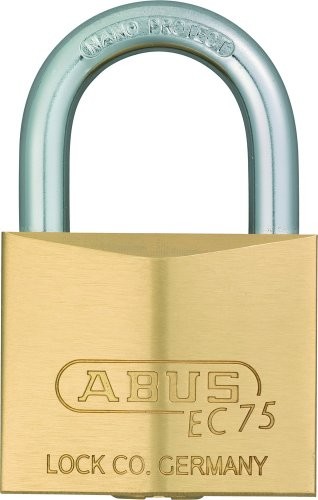 Abus ABUS 26404 Washi mosiężna kłódka z 7341  odwraca  równocześnie zamykający