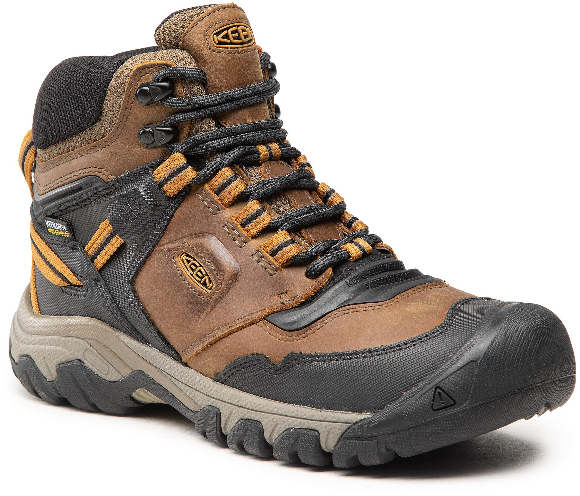 Keen Trekkingi Ridge Flex Mid Wp M 1025666 Bison/Golden Bro