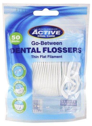 ACTIVE ORAL CARE Dental Flossers nicio-wykałaczki w torebce strunowej 50szt. 87096-uniw