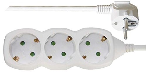 Emos gniazdo wtykowe Schuko 3-krotnie 3 m, se0313 1,5 odl-160