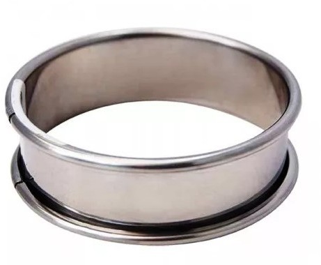 De Buyer Okrągła rama na tort de Kupujący ze stali nierdzewnej 14 cm
