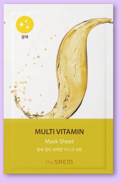 Bio The Saem The Saem Solution Radiance Multi Vitamin Mask Sheet - 20 g / 1 szt 2100334