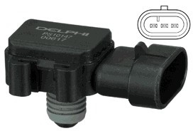 DELPHI Czujnik, ciśnienie w kolektorze dolotowym DELPHI PS10147