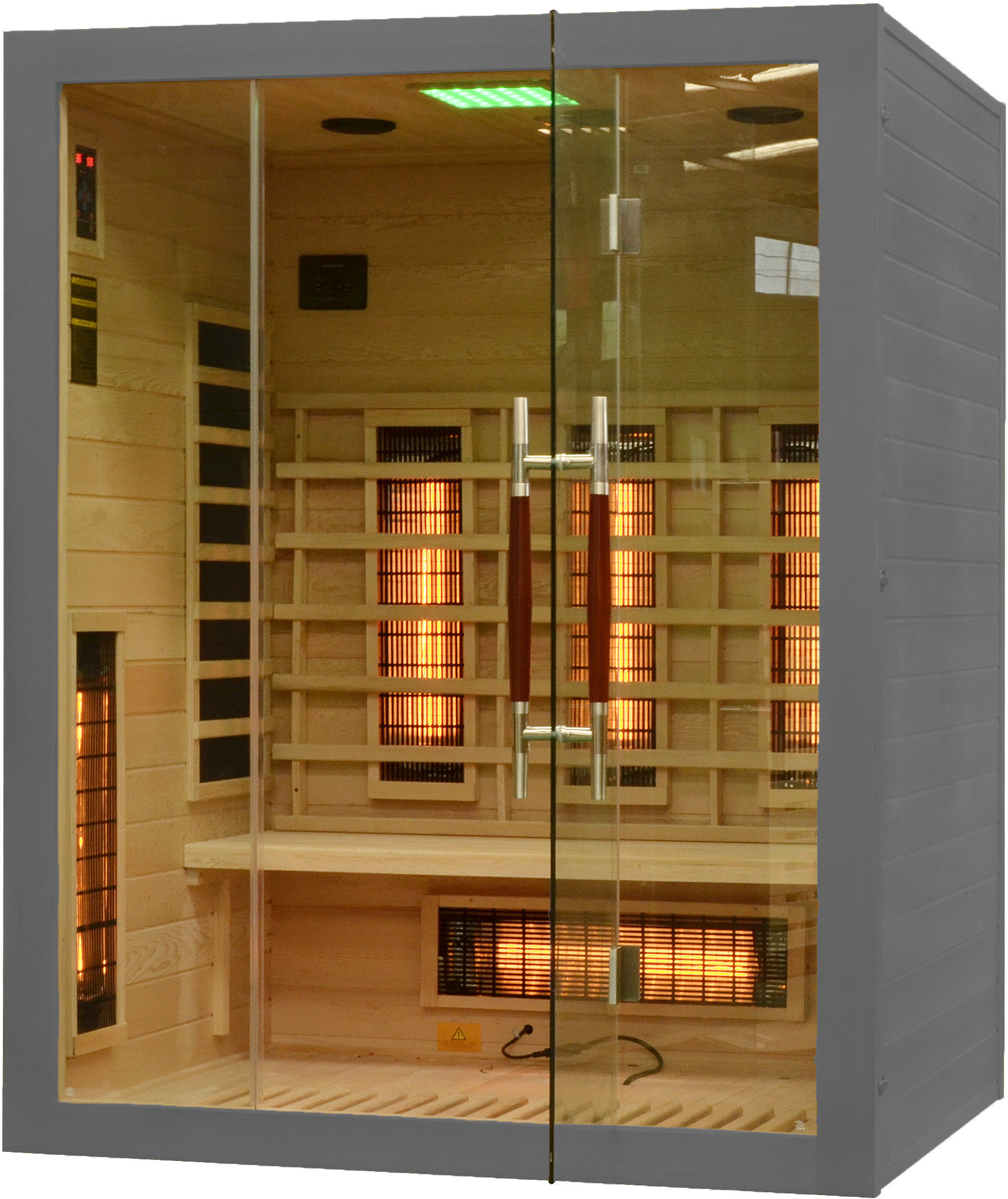 Home&Garden Sauna infrared EA3R Grey 204877