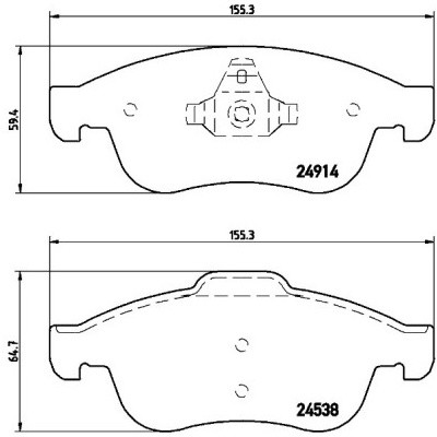 BREMBO P 68 050X P 68 050X