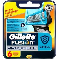 Gillette Fusion Proshield Chill M) wkład do maszynki do golenia 6szt