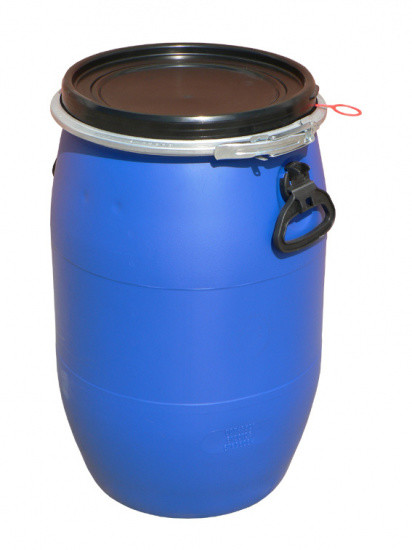 Partner B2B Plastikowa beczka 30 L, zdejmowane wieko, zamknięcie dźwigniowe FU 005