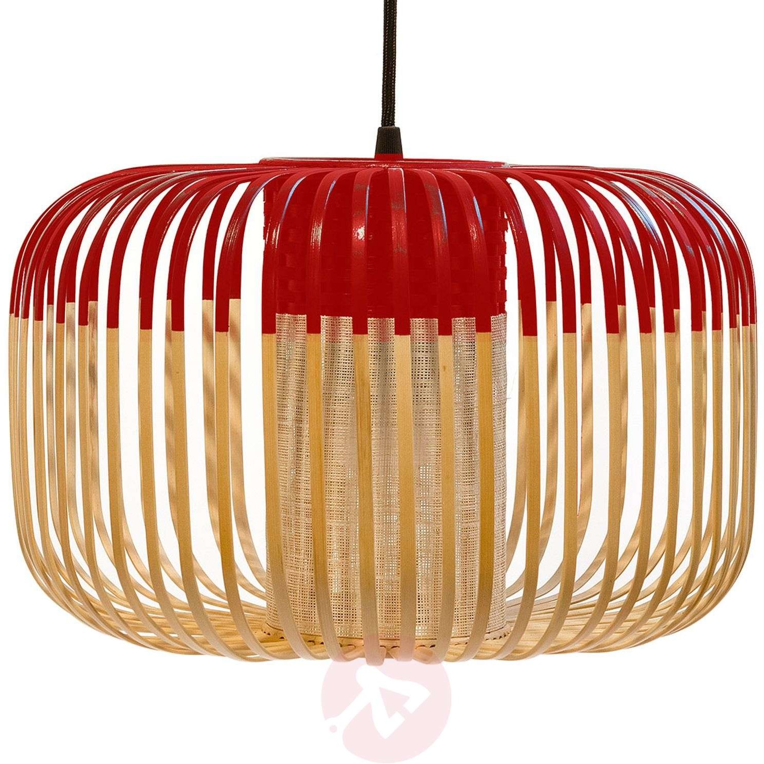 Forestier Forestier Bamboo Light S lampa wisząca czerwona