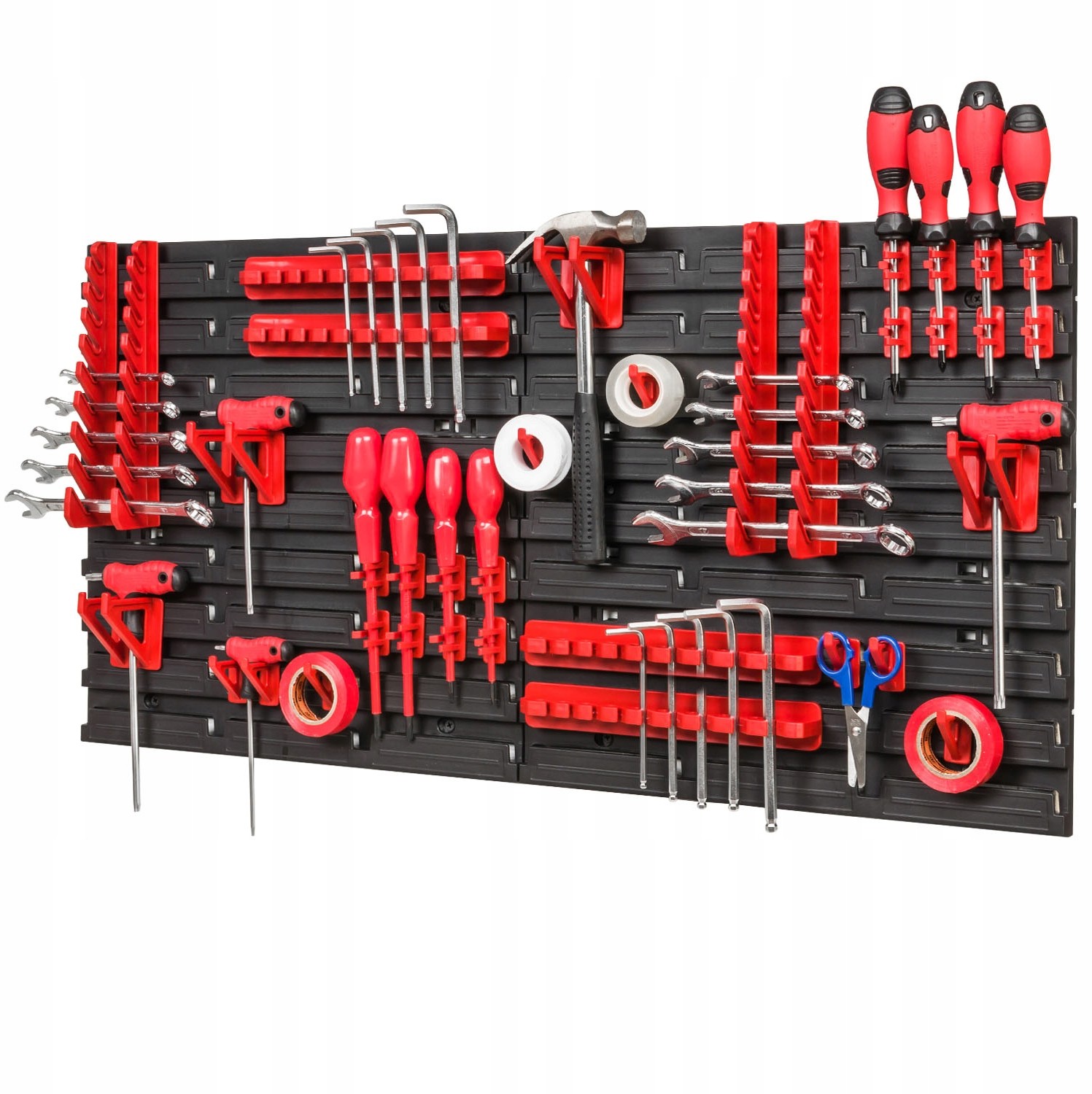 Tablica ścianka narzędziowa do garażu + 40 uchwytó